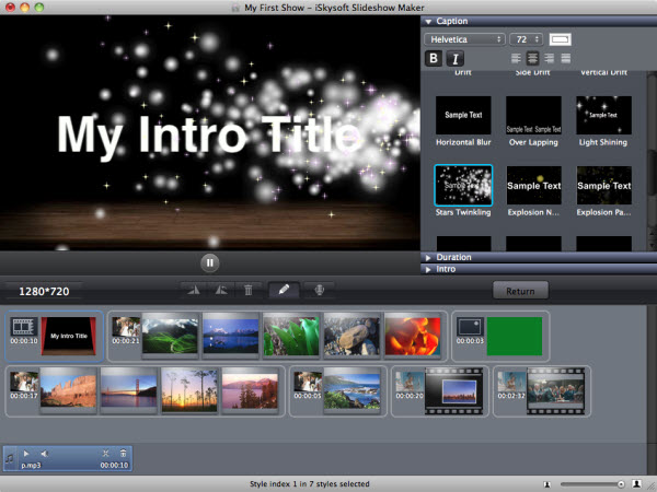 Slideshow Maker For Mac Video